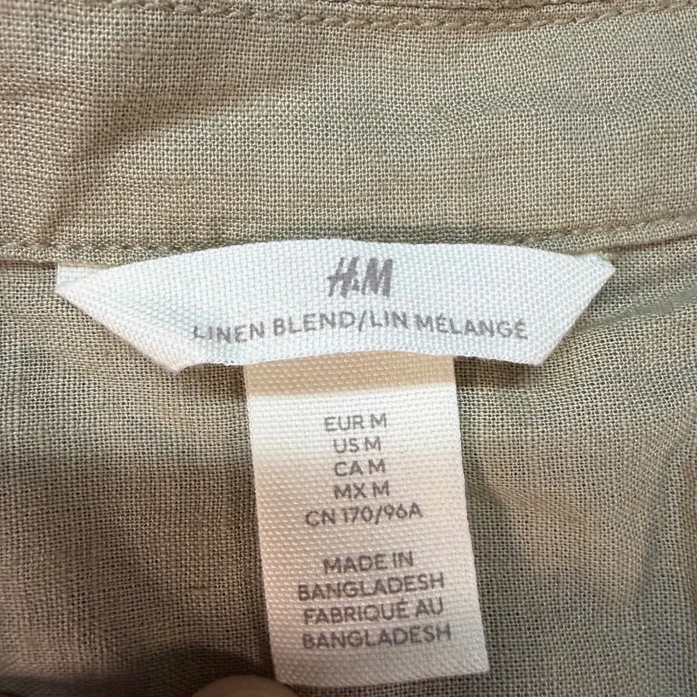 H&M linen blend